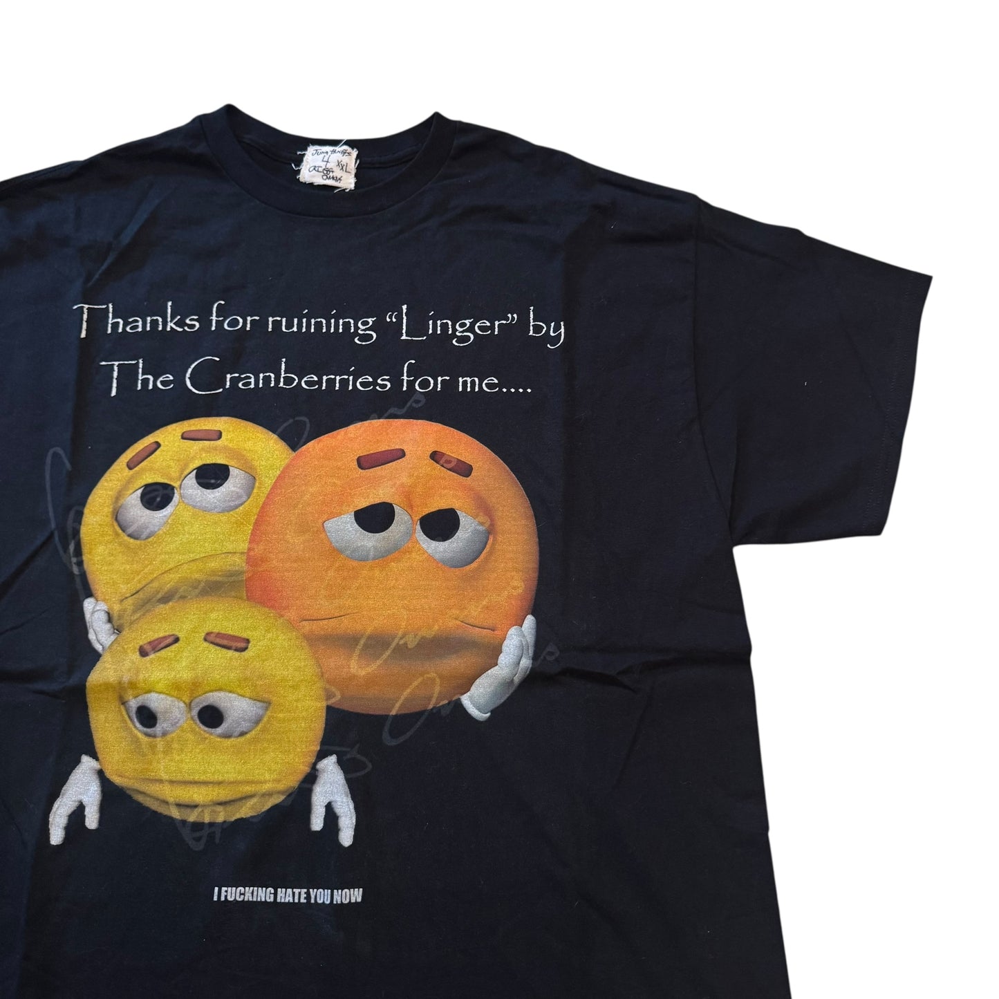 Crigg Owens “Linger” T-Shirt (XL) PERSONALS COLLECTION