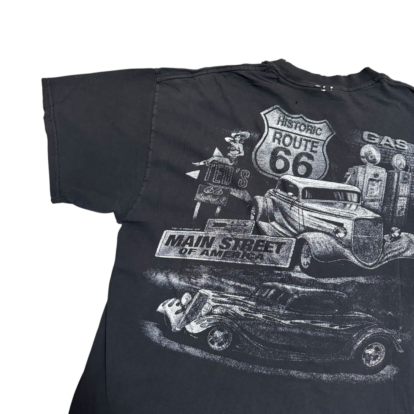 Route 66 Thrashed And Fucked T-Shirt 2000s (XL)