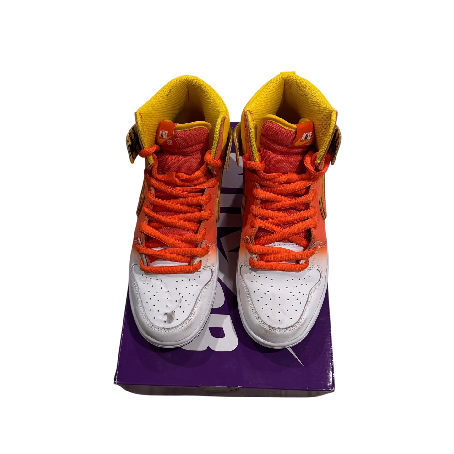 Nike SB Candy Corn Highs (Size 8) PERSONALS COLLECTION
