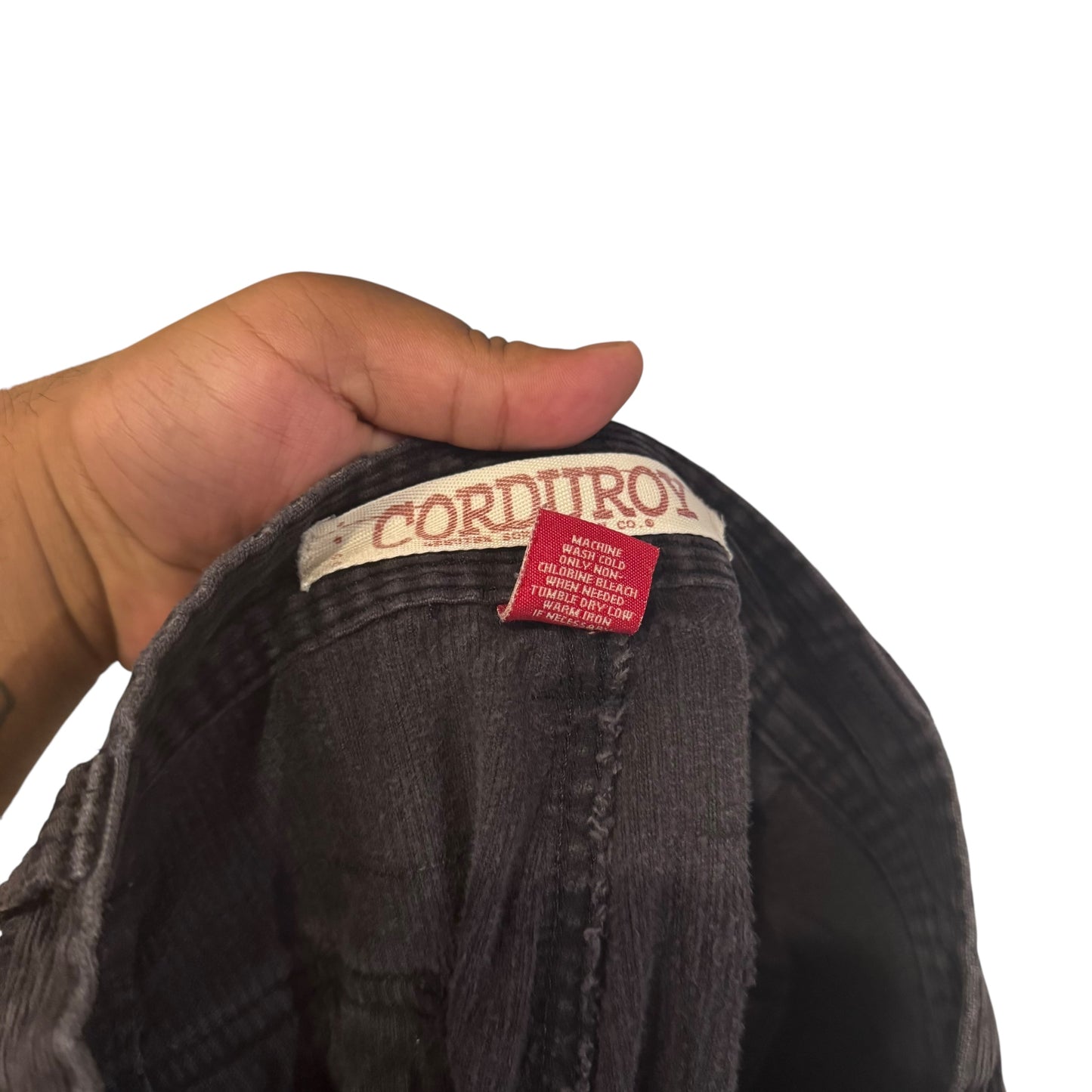 Corduroy Cargo Pants (36x31) PERSONALS COLLECTION