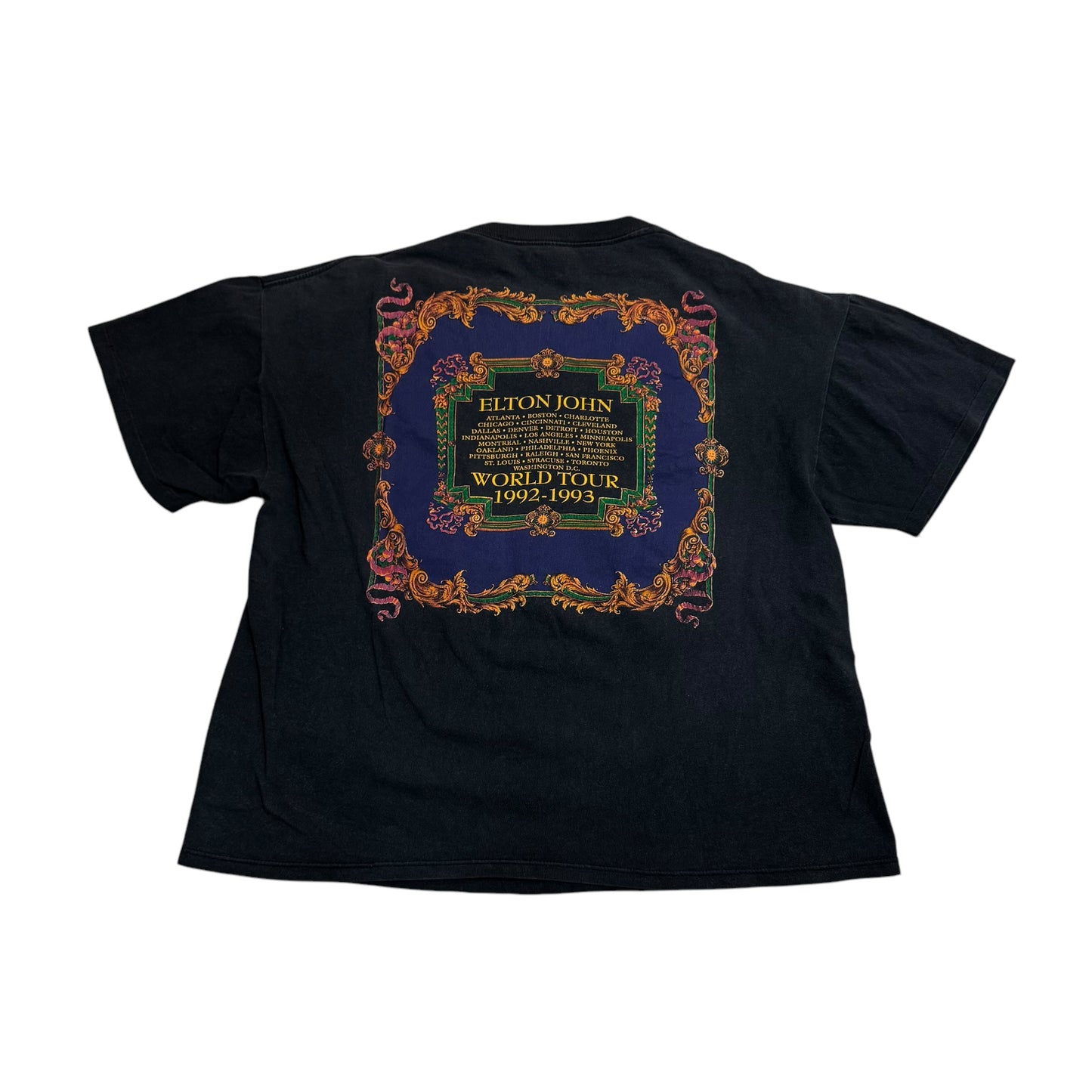Elton John Tour T-Shirt 90s (Boxy XL)