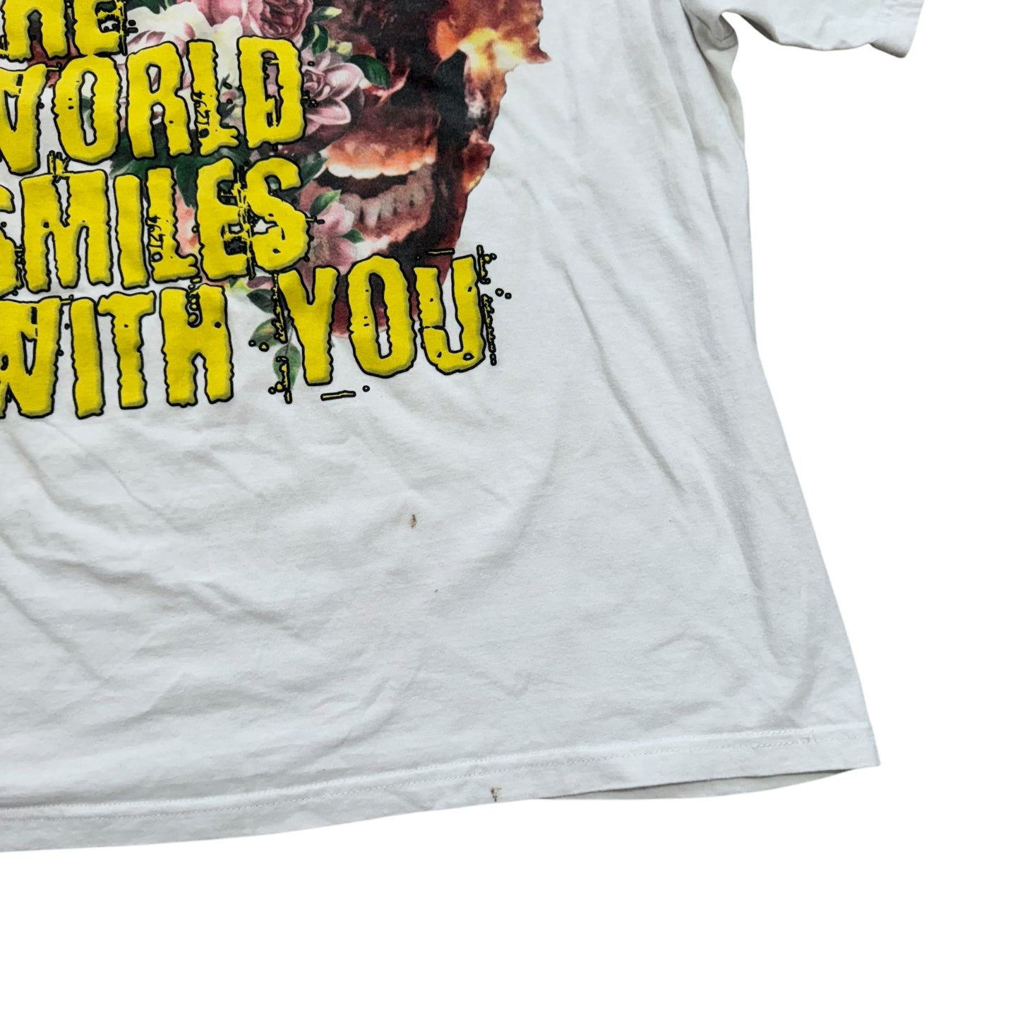 Fluids Smile And The World Smiles With You T-Shirt (XL)