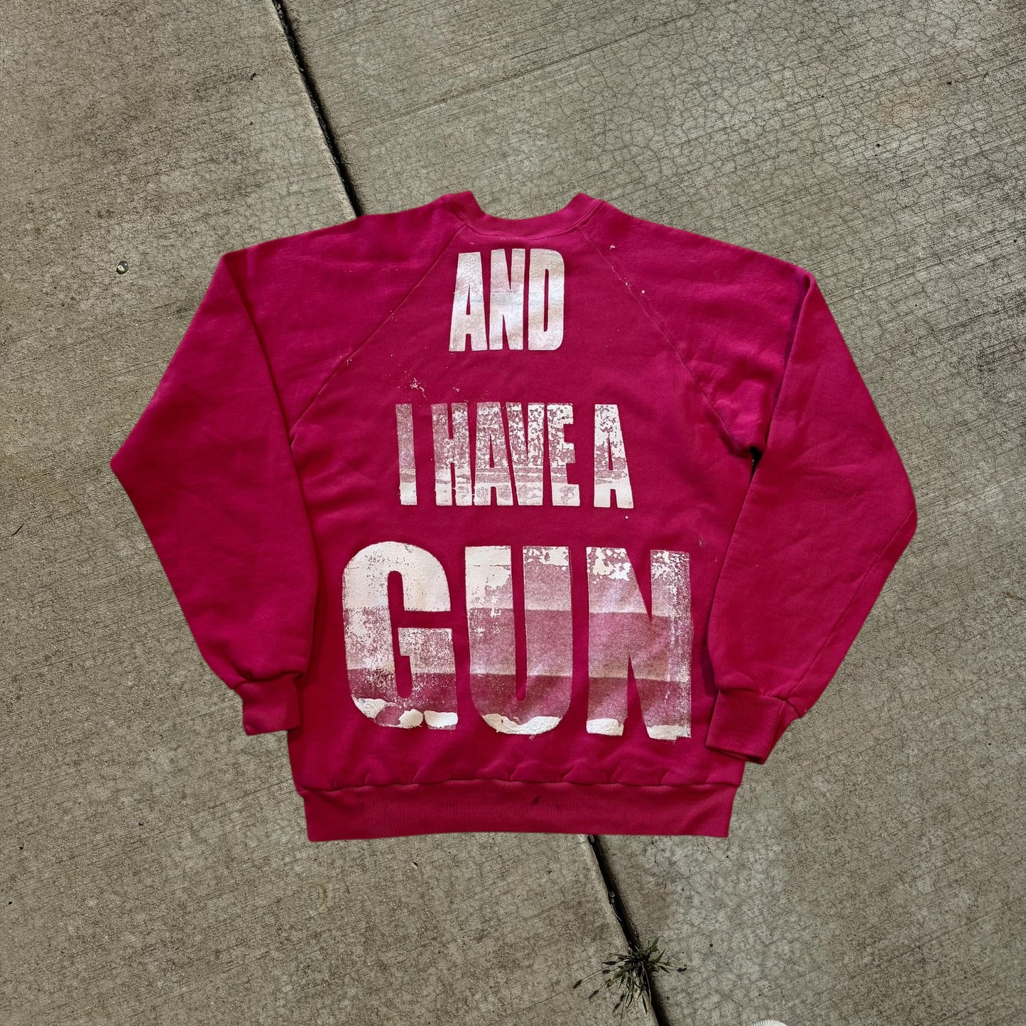 Karma Kills… AND I HAVE A GUN 1/1 Crewneck (Large)