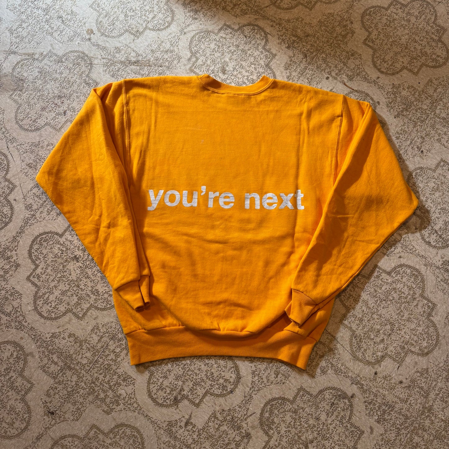 Karma Kills 1/1 Mustard Crewneck (Small)