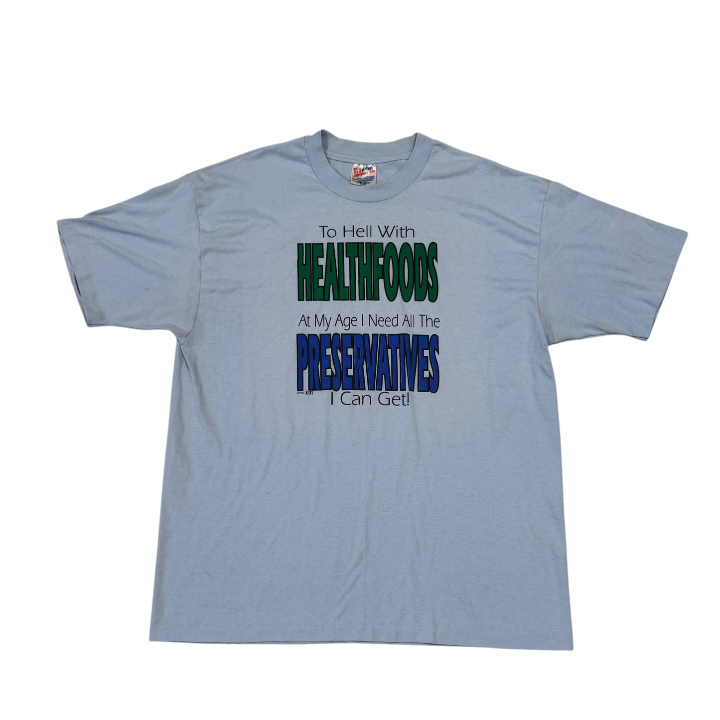 To Hell With Healthfoods… T-Shirt 90s (XL)