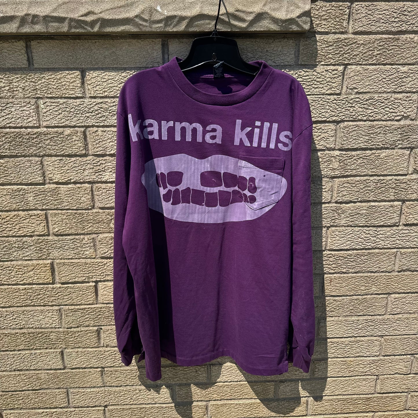 Karma Kills 1/1 Long Sleeve T-Shirt (XL)