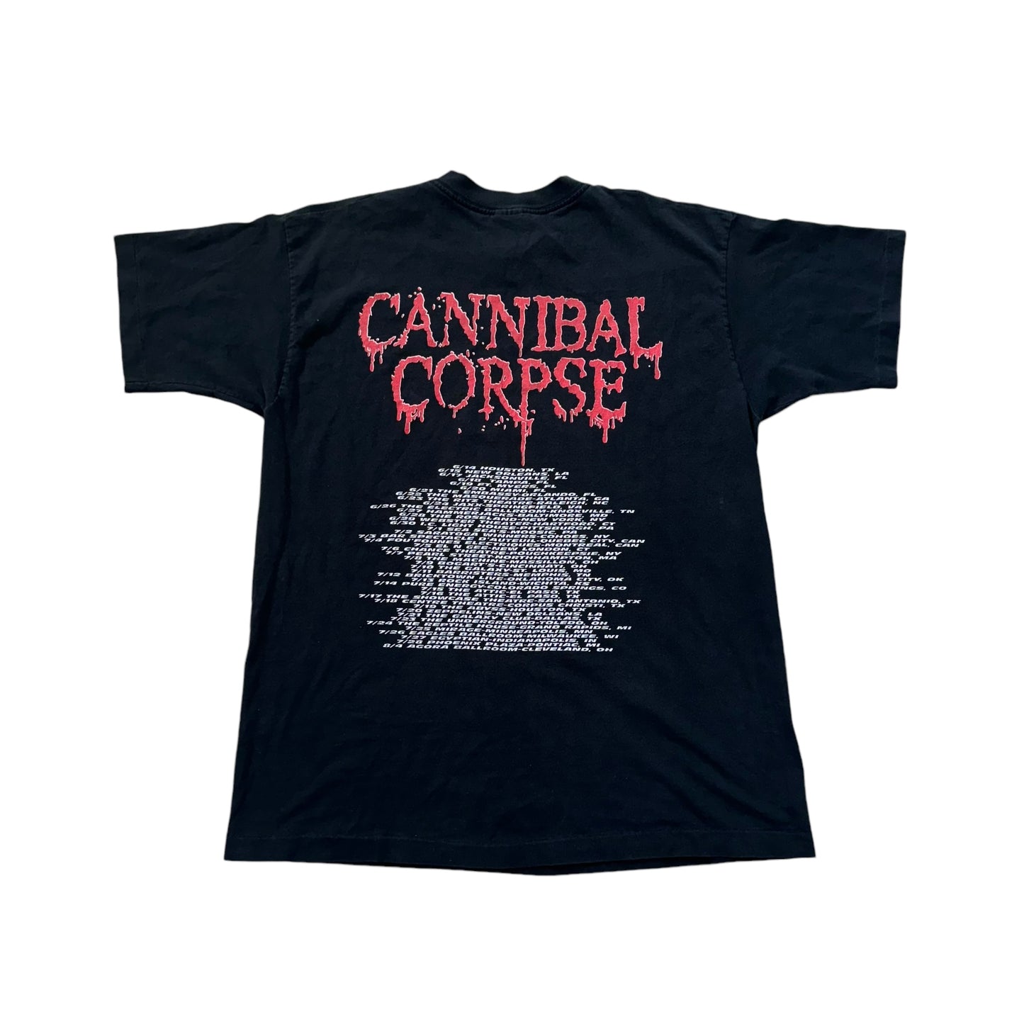 Cannibal Corpse Vile Tour T-Shirt 90s (XL)