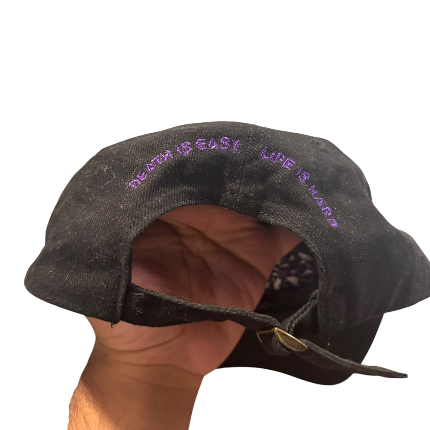 Jarhead Fertilizer Death Is Easy Life Is Hard Hat PERSONALS COLLECTION