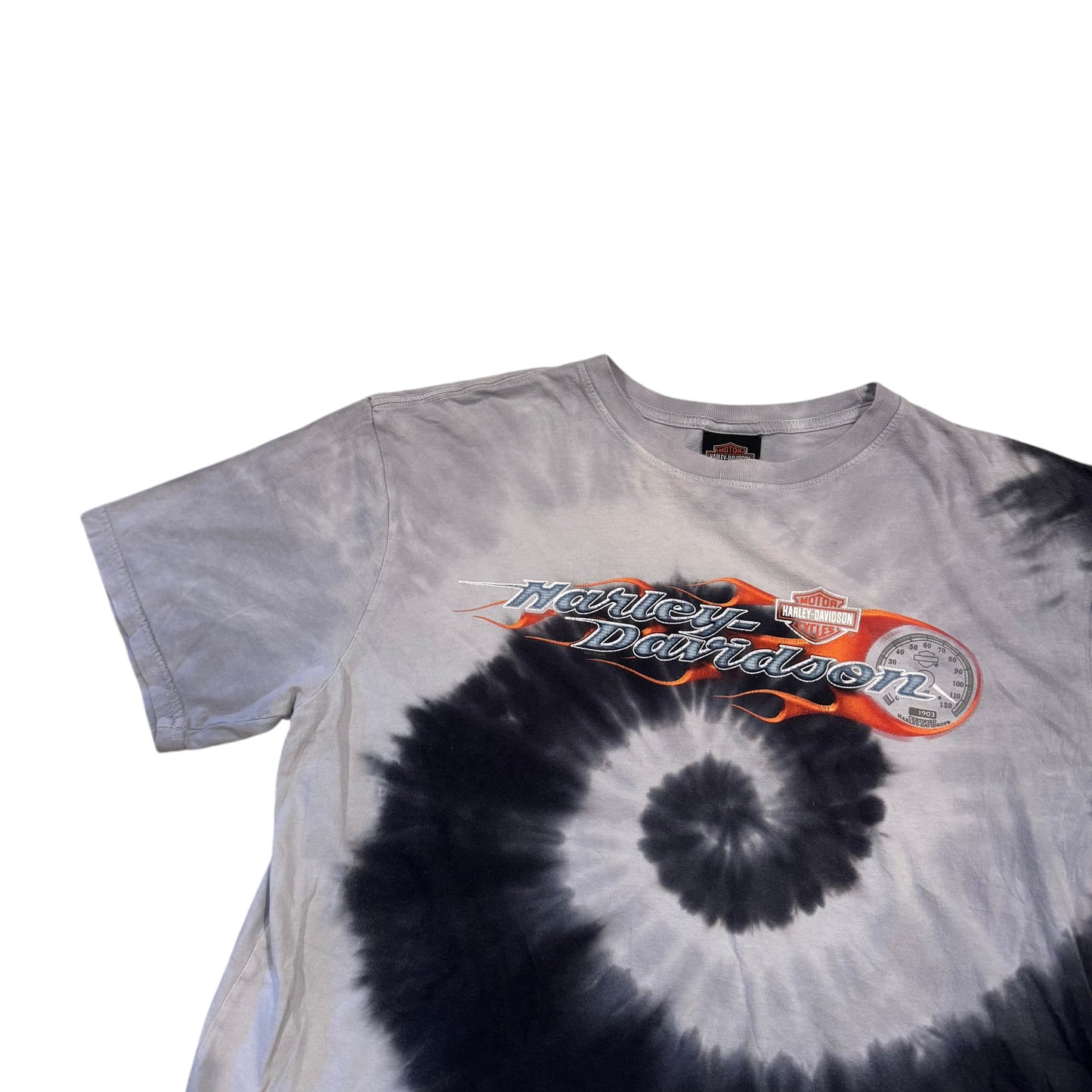 Harley Davidson Portland, Maine Tie Dye T-Shirt (XL)