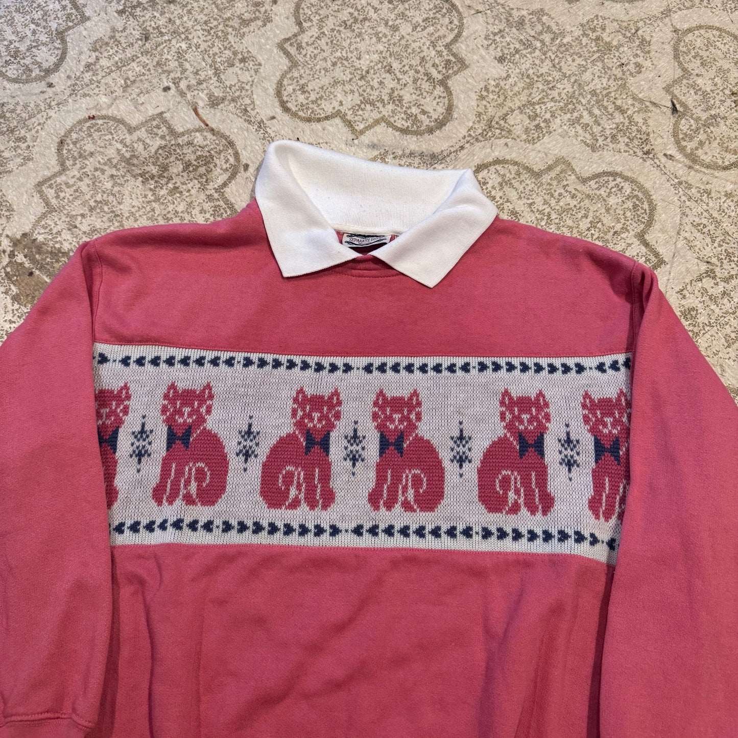 Cat Sweater 90s (XL)