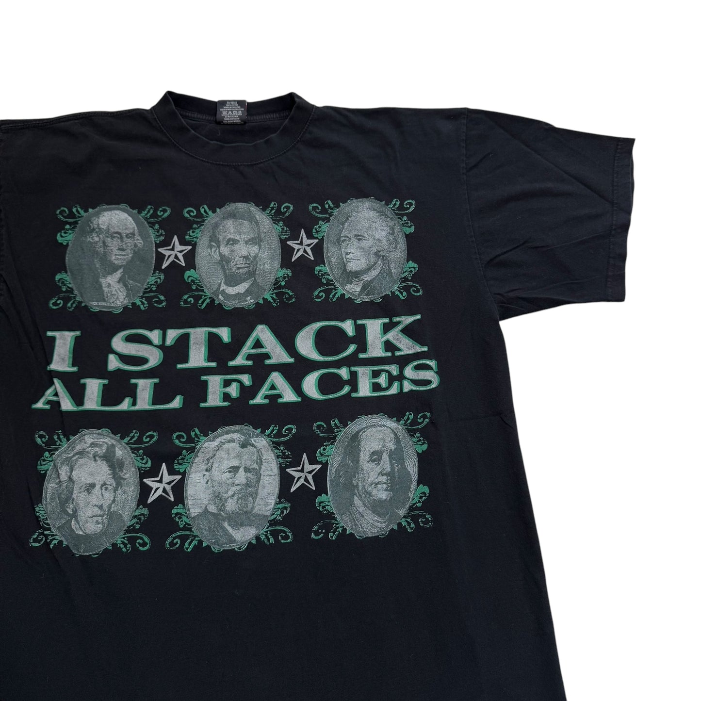 I Stack All Faces T-Shirt 2000s (XXXL)