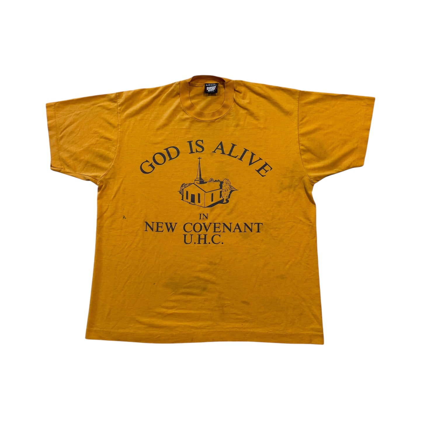 God Is Alive New Covenant T-Shirt 90s (XL)