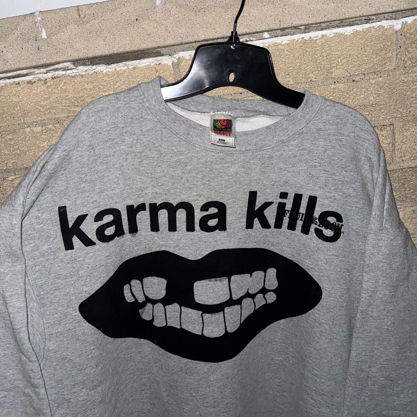 Karma Kills… And I Have A Gun 1/1 Crewneck (XXL)