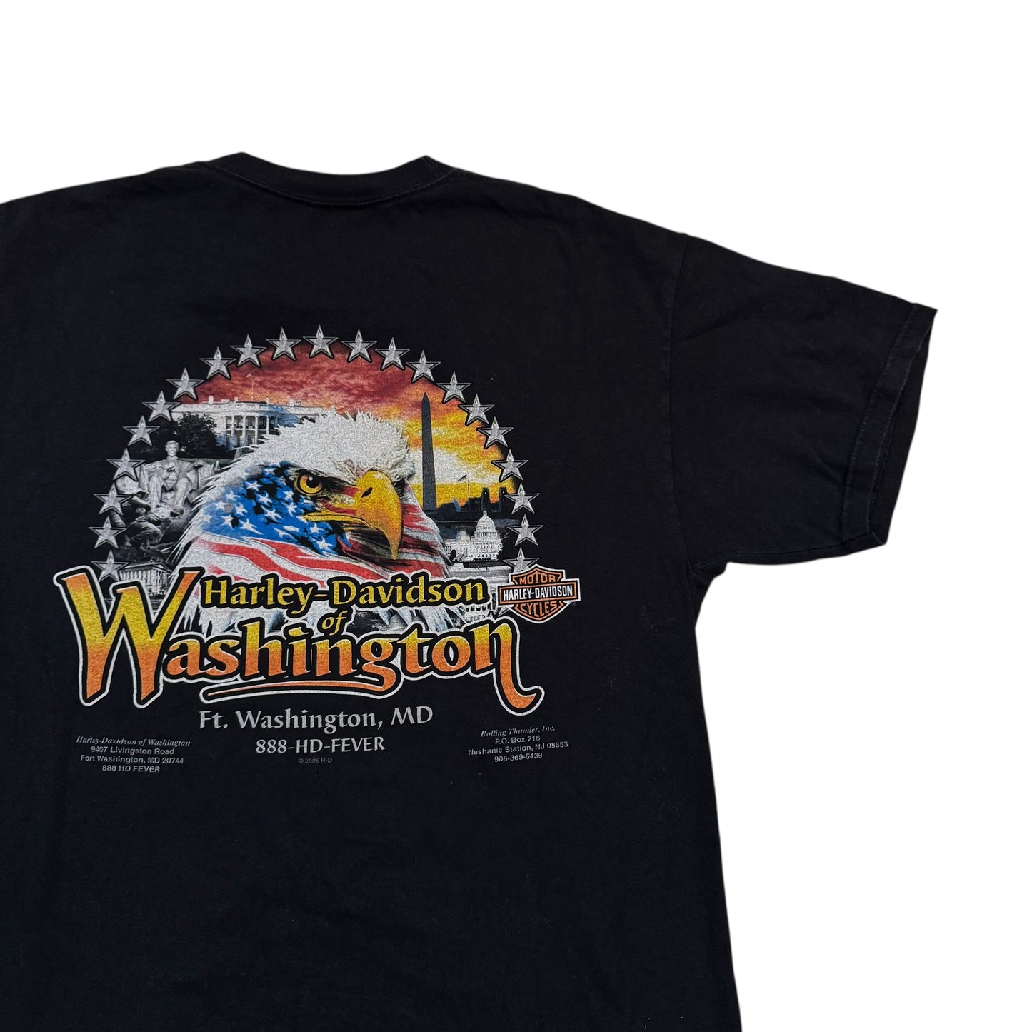 Harley Davidson Washington D.C. T-Shirt 2006 (Large)