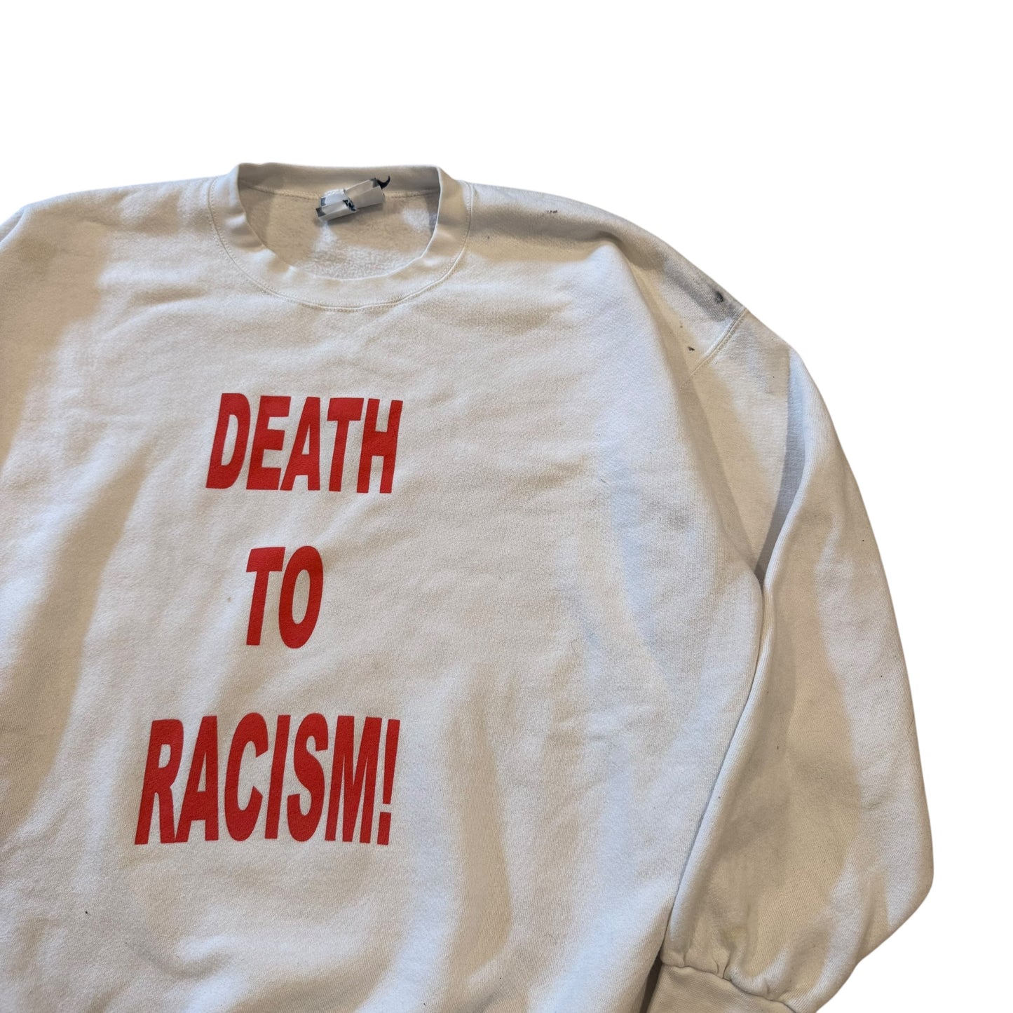 Death To Racism! Crewneck (XXL) PERSONALS COLLECTION