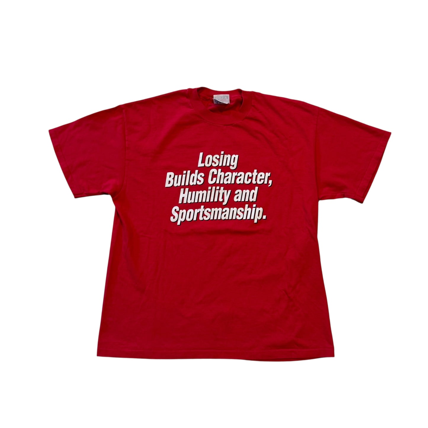 Losing Builds Character… Honda Builds Champions T-Shirt 90s (Large)