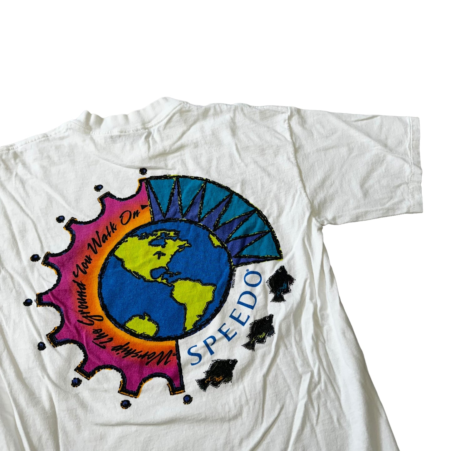 Speedo Worship The Ground T-Shirt 90s (Large)