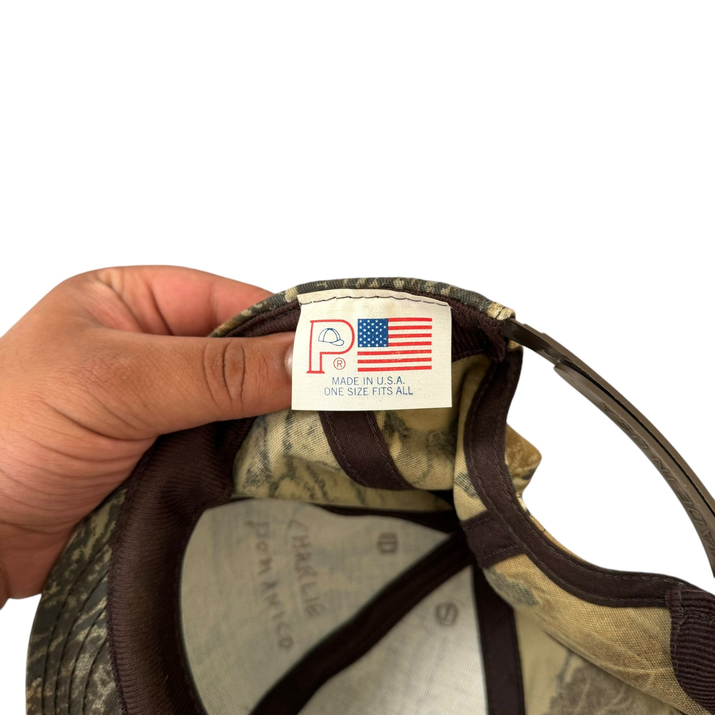 Camo Biker Hat (90s)