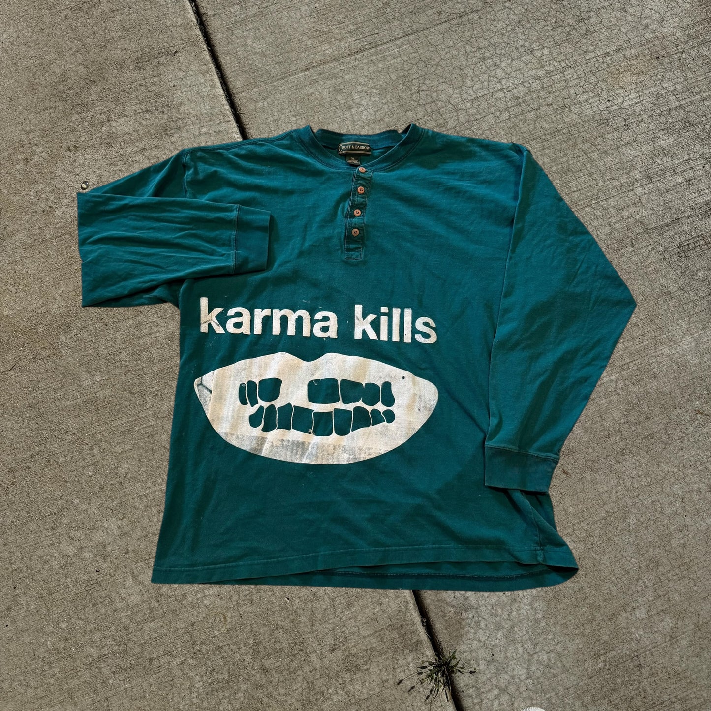 Karma Kills… AND I HAVE A GUN 1/1 Long Sleeve T-Shirt (XL)