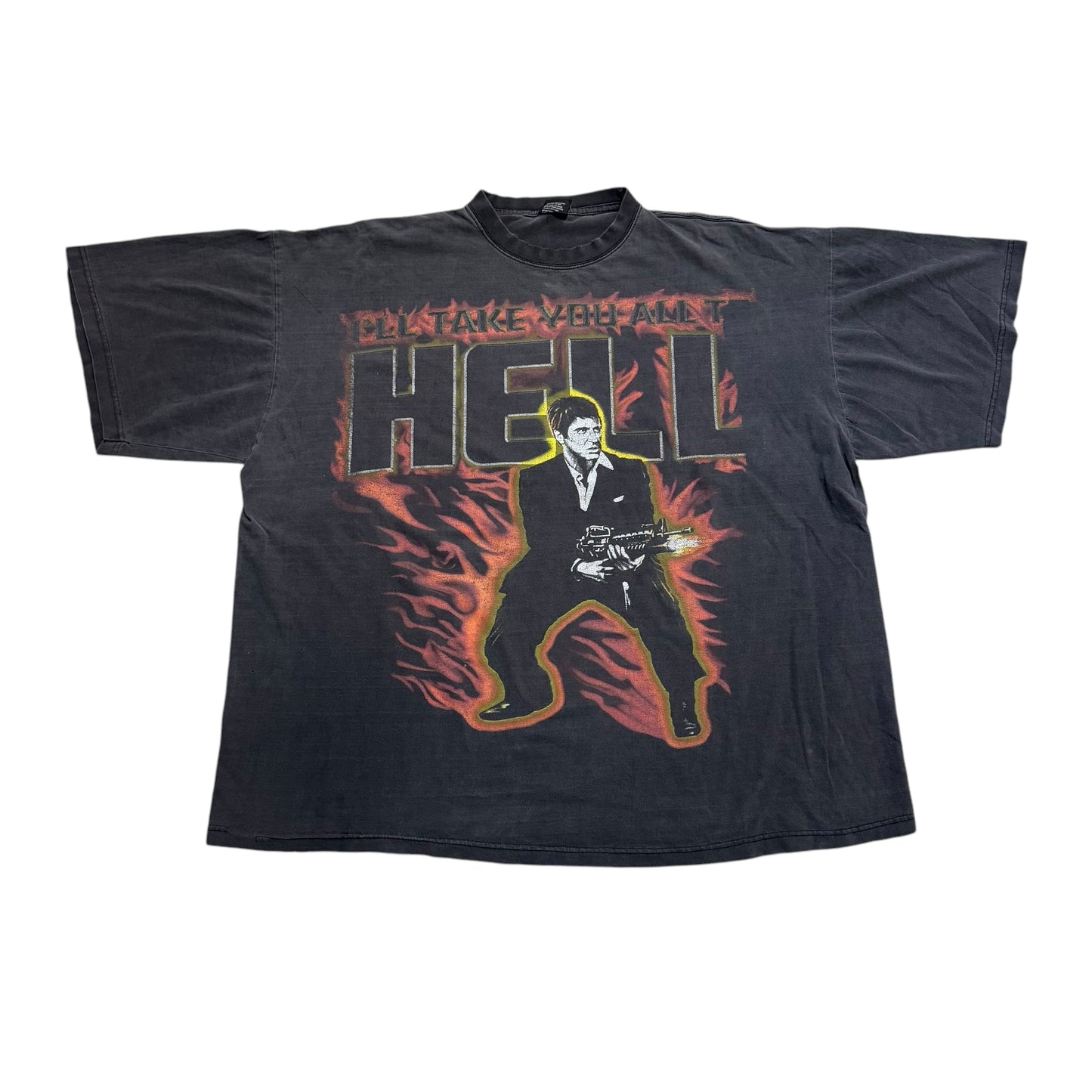 Scarface And I’ll Take You All To Hell T-Shirt 2000s (XXXL) PERSONALS COLLECTION