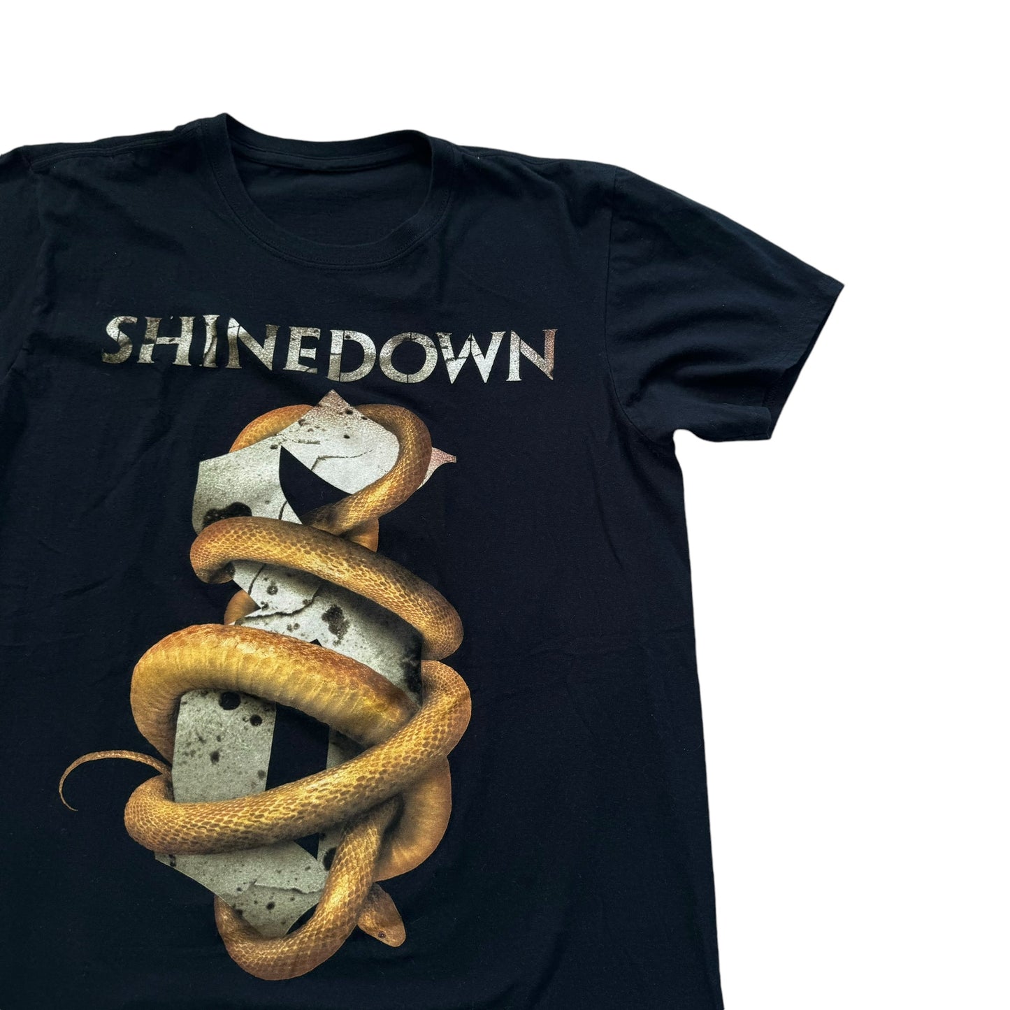 Shinedown Threat To Survival World Tour T-Shirt (Medium)