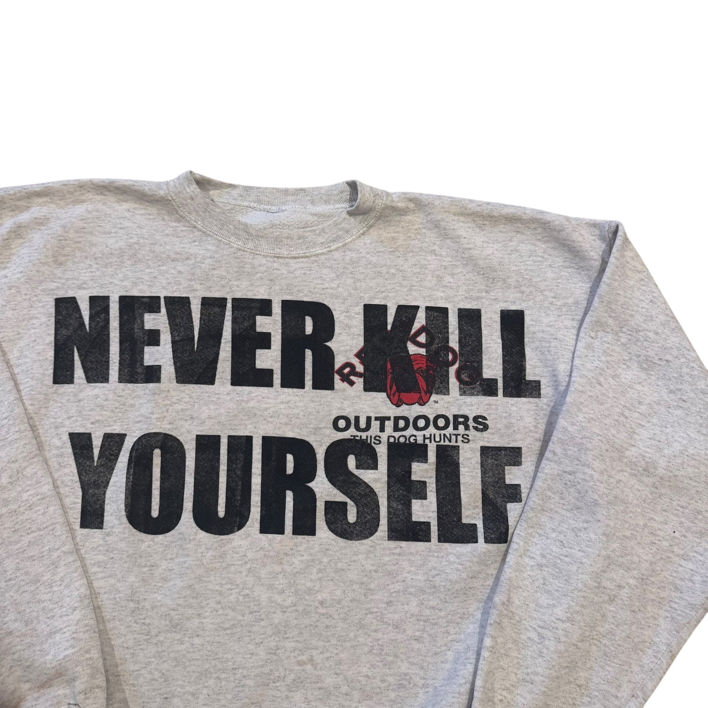 NEVER KILL YOURSELF 1/1 Crewneck (XXL)