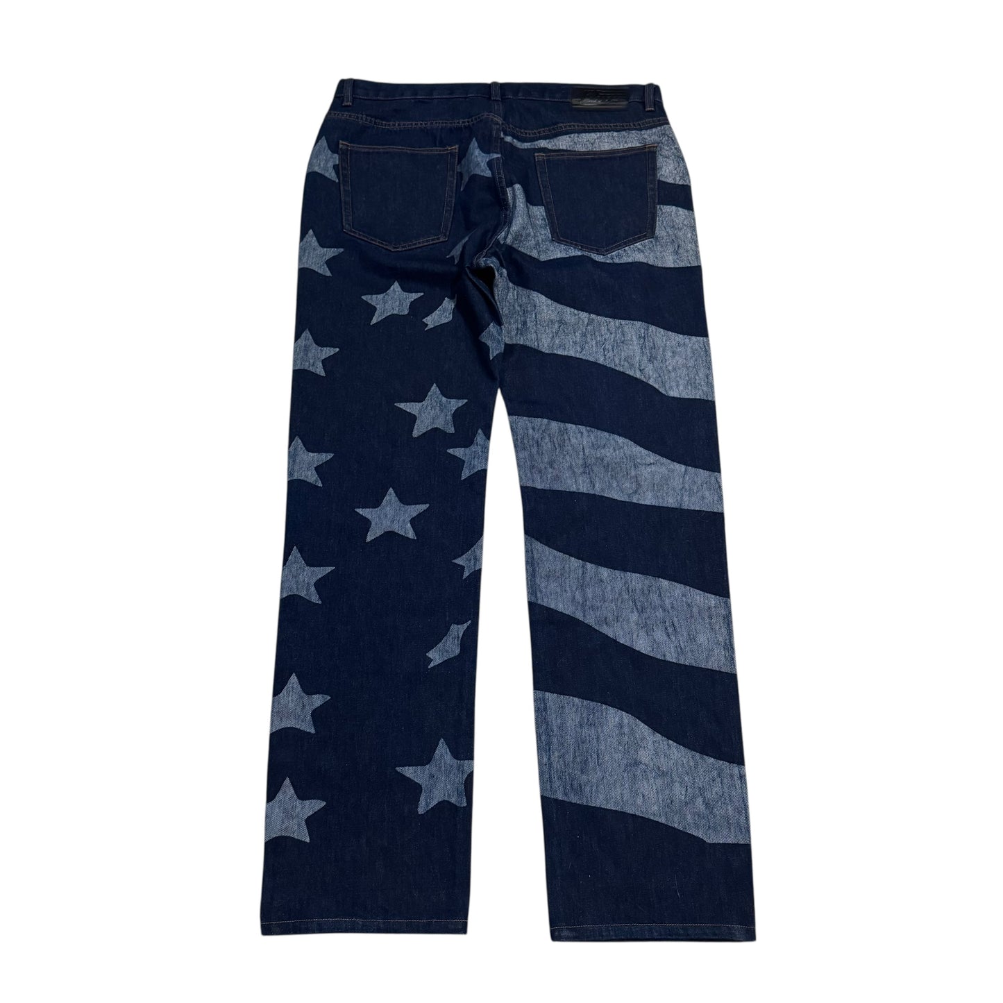 Elias American Flag Denim BRAND NEW (36) PERSONALS COLLECTION