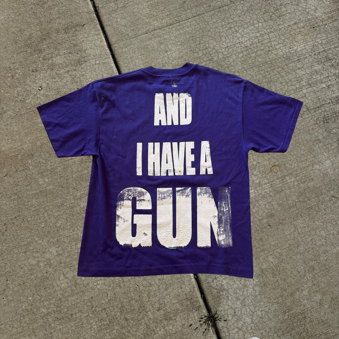 Karma Kills… AND I HAVE A GUN 1/1 T-Shirt (Large)
