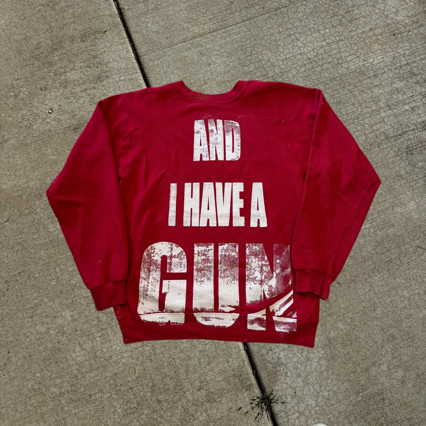 Karma Kills… AND I HAVE A GUN 1/1 Crewneck (Large)