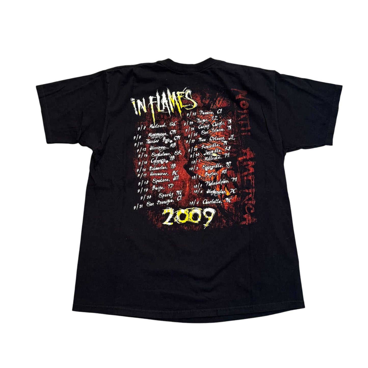 In Flames 2009 Tour T-Shirt (XL)