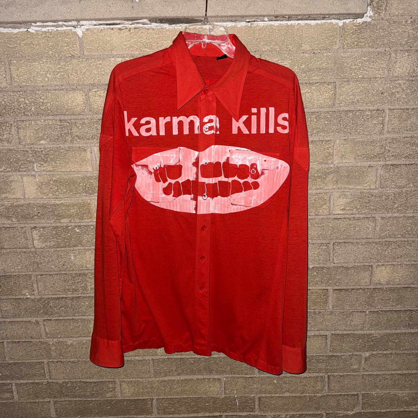 Karma Kills 1/1 Button Up (Women’s XL)