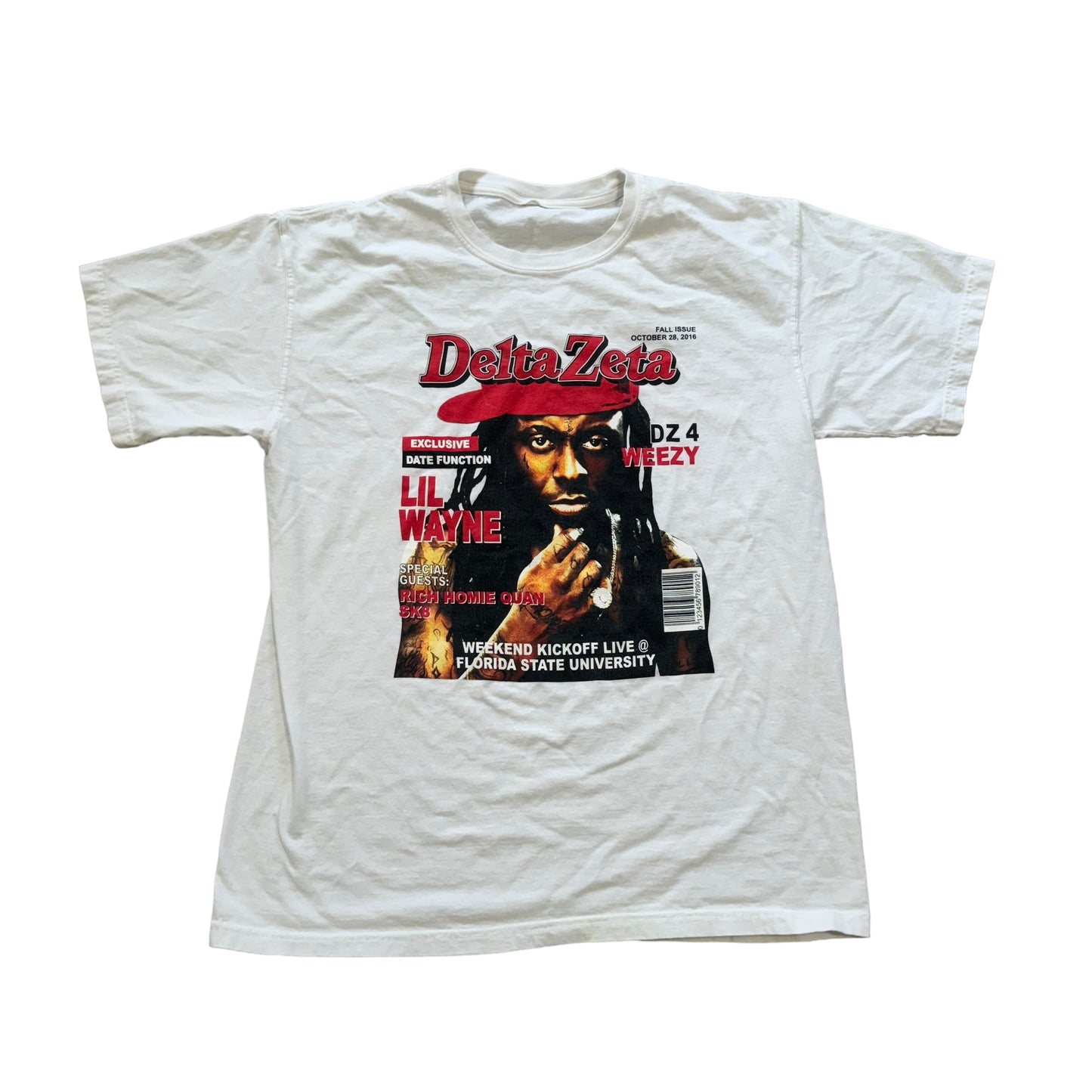 Lil Wayne Delta Zeta T-Shirt (XL)
