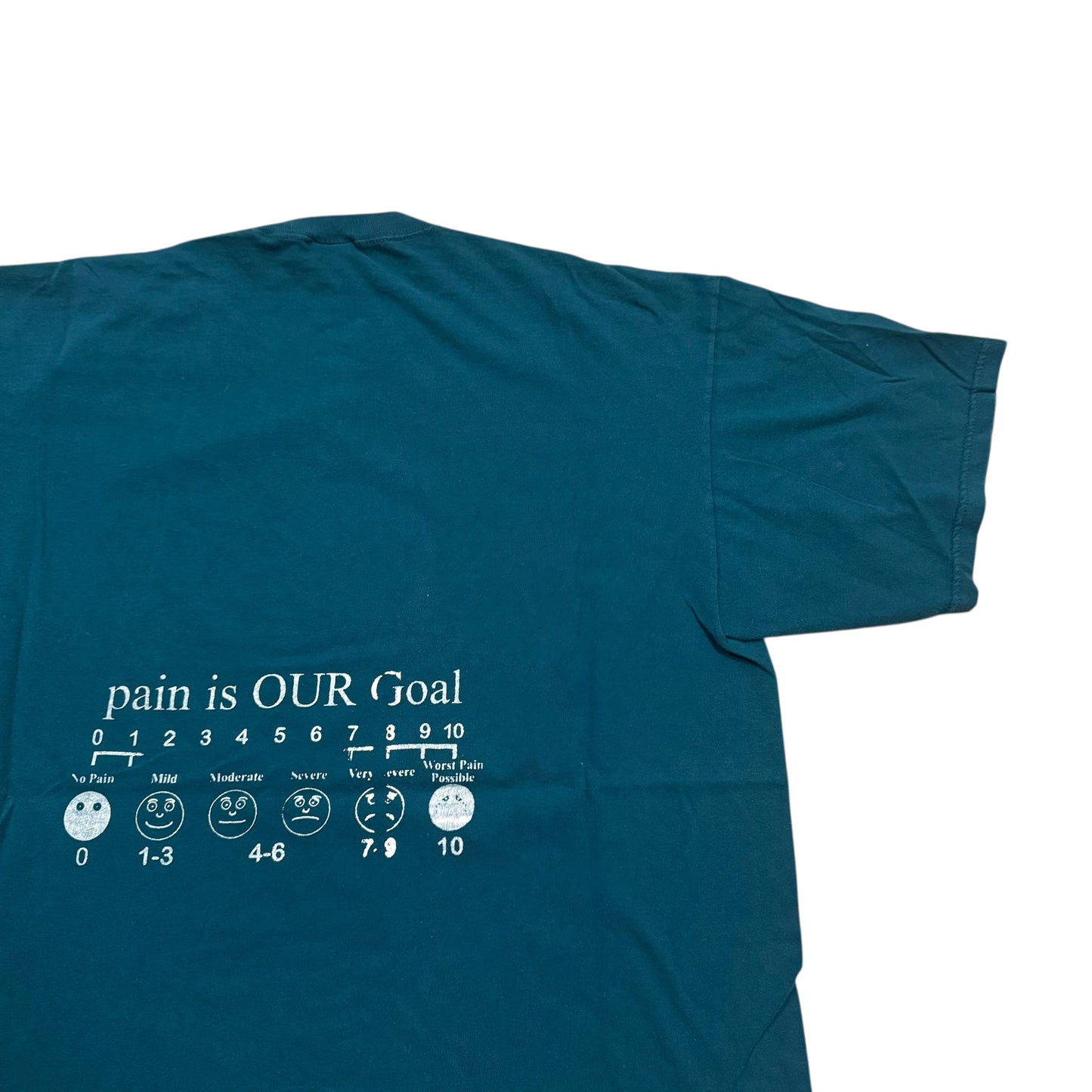 Karma Kills/I Hate Hipsters/Pain Is Our Goal Test Print T-Shirt (Fits XL) PERSONALS COLLECTION