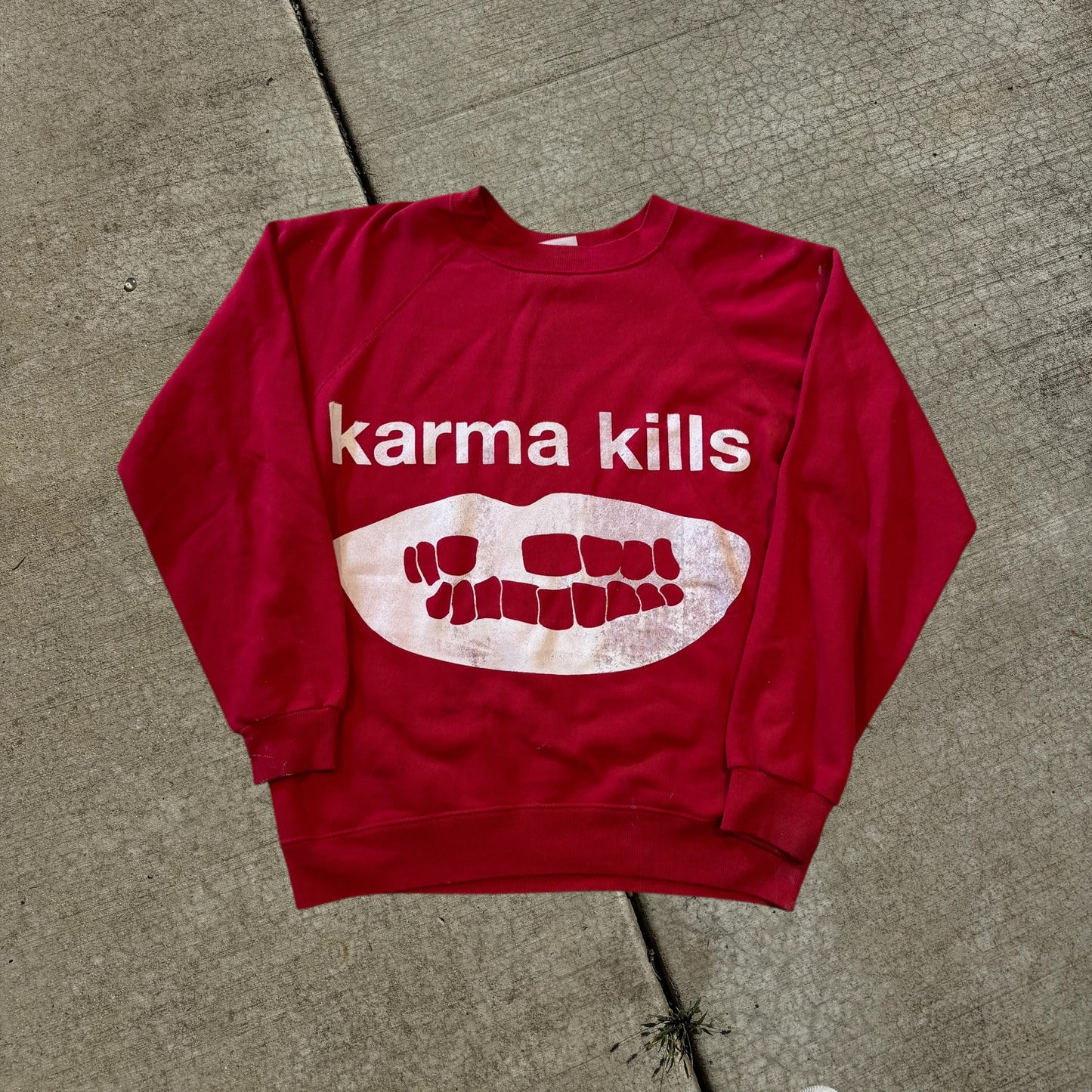 Karma Kills… AND I HAVE A GUN 1/1 Crewneck (Large)