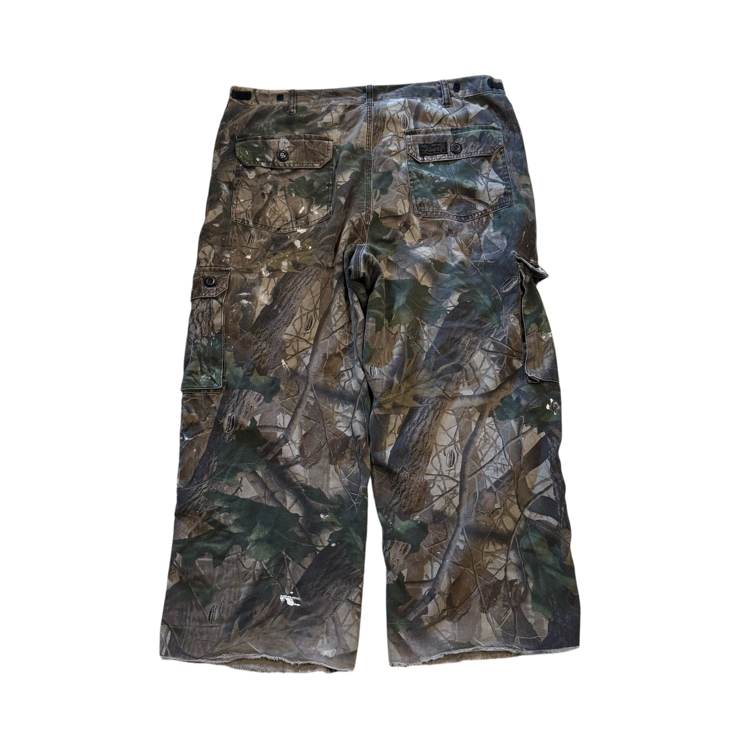 Camo Paint Splattered Studio Pants (38x25) PERSONALS COLLECTION
