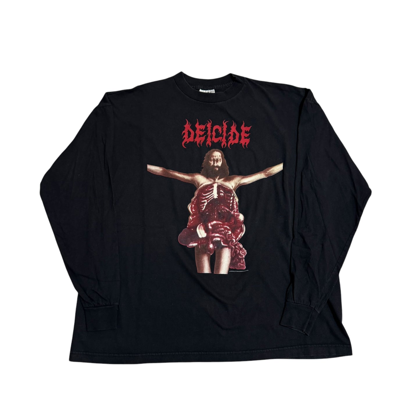 Deicide Once Upon The Cross Long Sleeve T-Shirt 90s (XL)