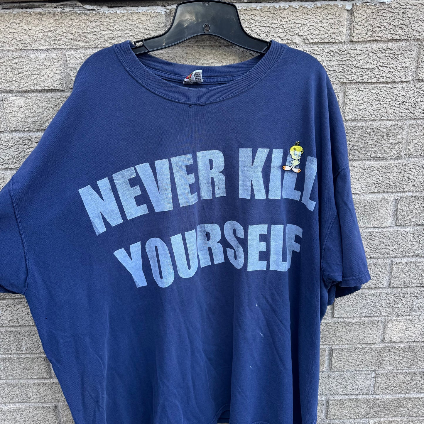 NEVER KILL YOURSELF 1/1 T-Shirt (Boxy XXL)