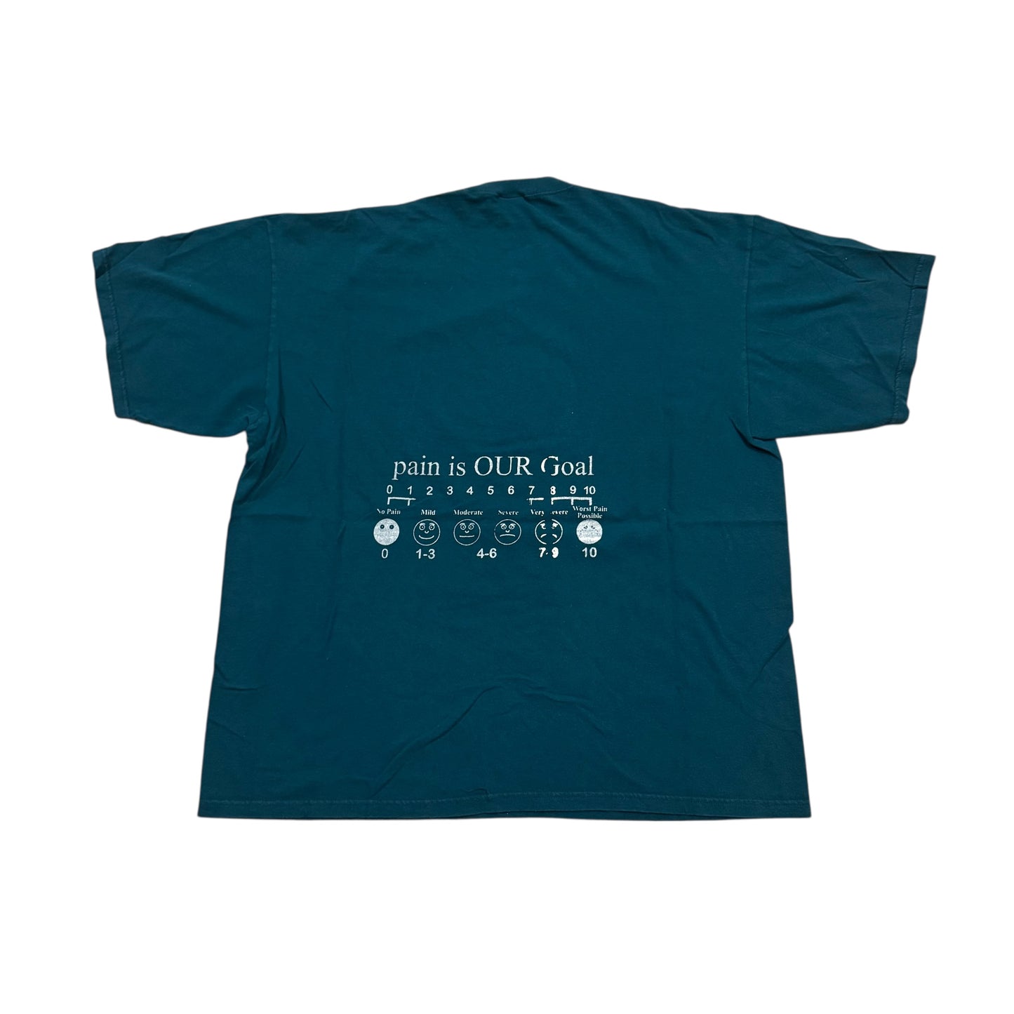 Karma Kills/I Hate Hipsters/Pain Is Our Goal Test Print T-Shirt (Fits XL) PERSONALS COLLECTION