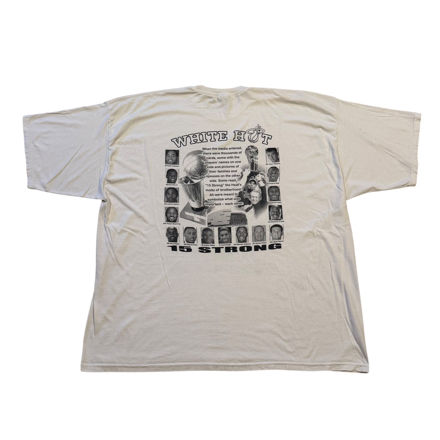 Miami Heat 2006 NBA Champions T-Shirt (XXXX