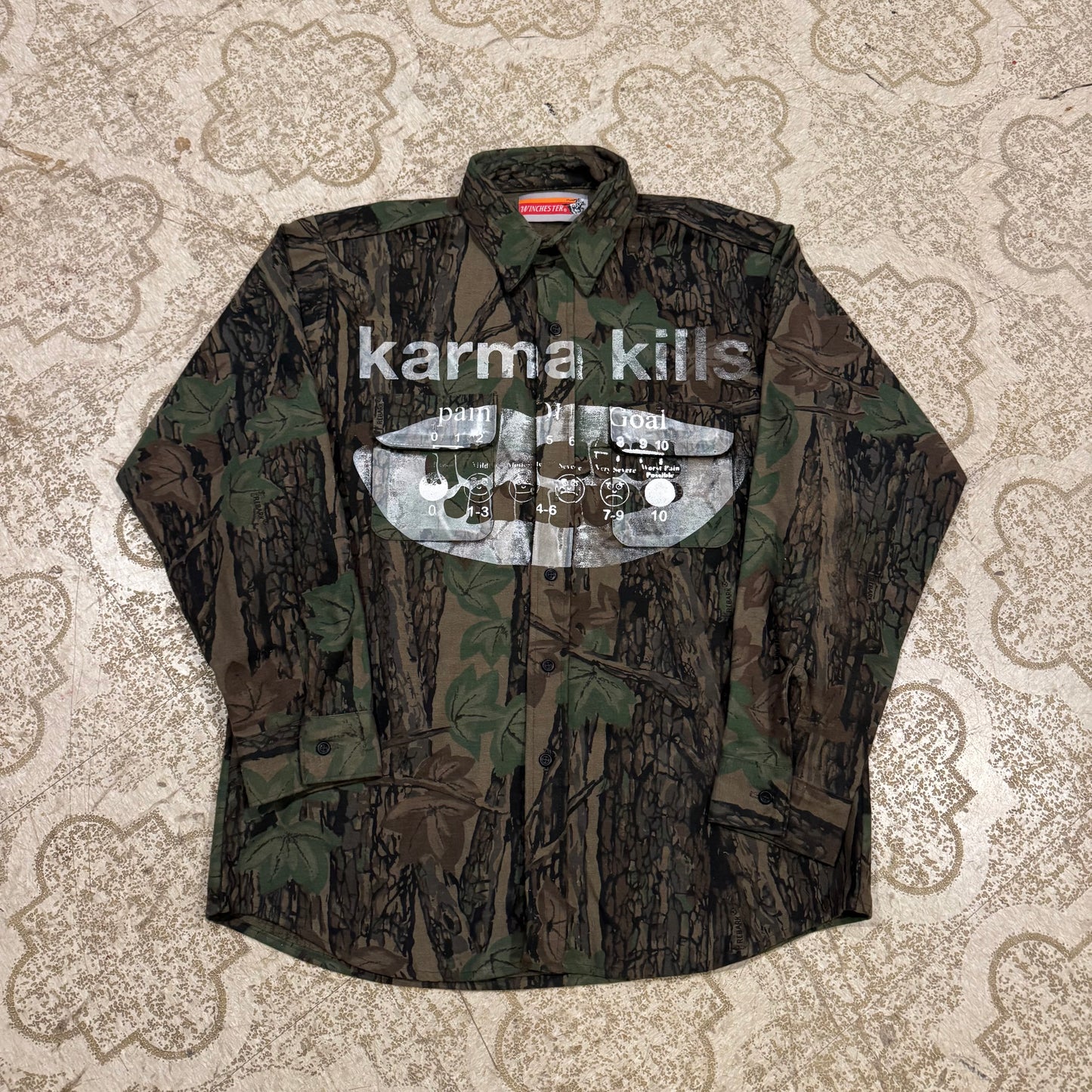 Karma Kills… And I Have A Gun 1/1 Cardigan (Large)