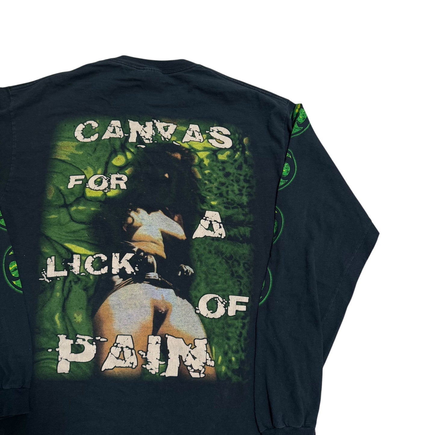 Cradle Of Filth Canvas For A Lick Of Pain Long Sleeve T-Shirt 1999 (XL)