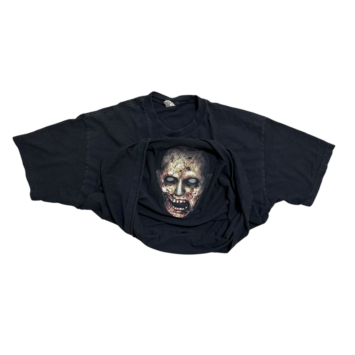 Resident Evil The Darkside Chronicles Zombie Face T-Shirt 2000s (XL)