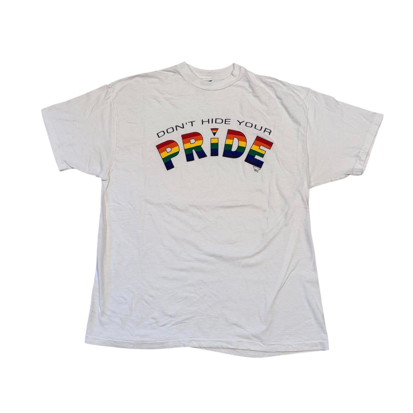 Don’t Hide Your Pride T-Shirt 90s (XL)