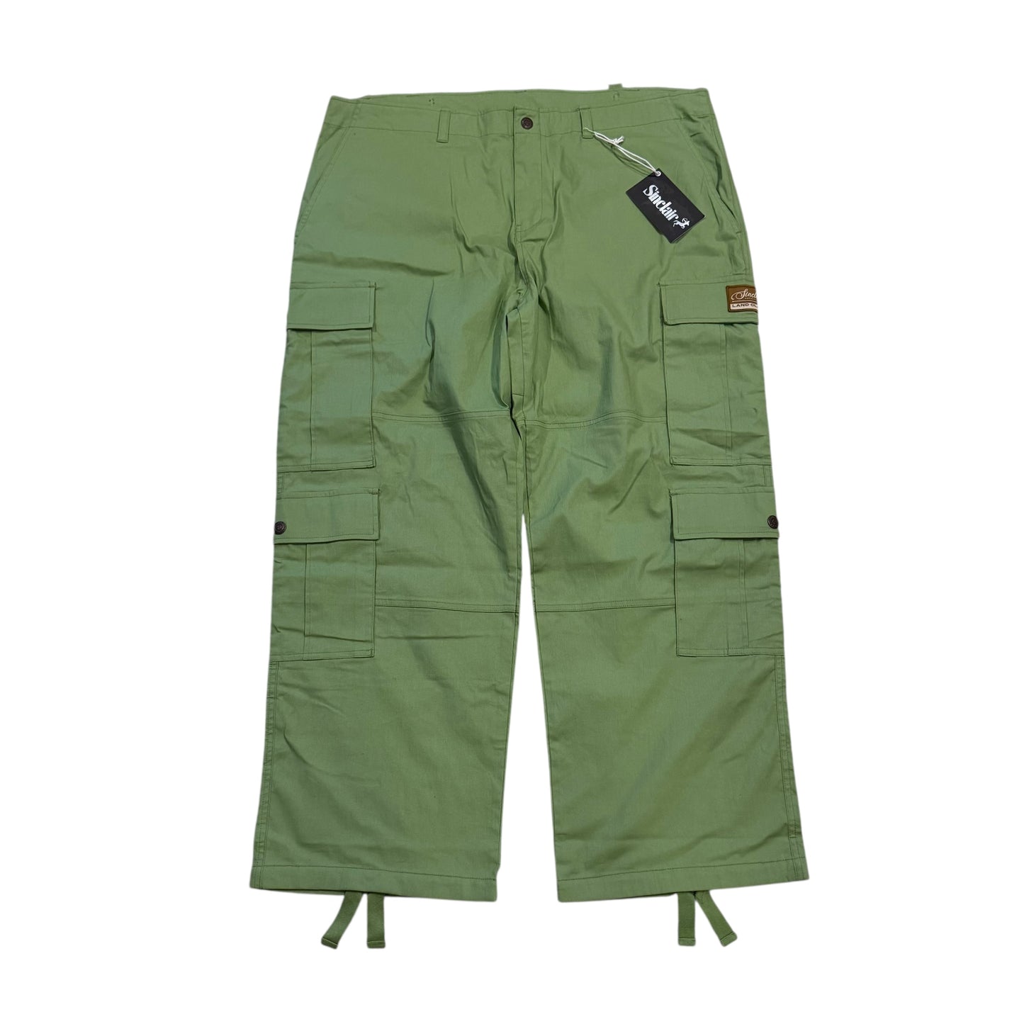 Sin Clair Apple Green Cargo Pants BRAND NEW (42) PERSONALS COLLECTION