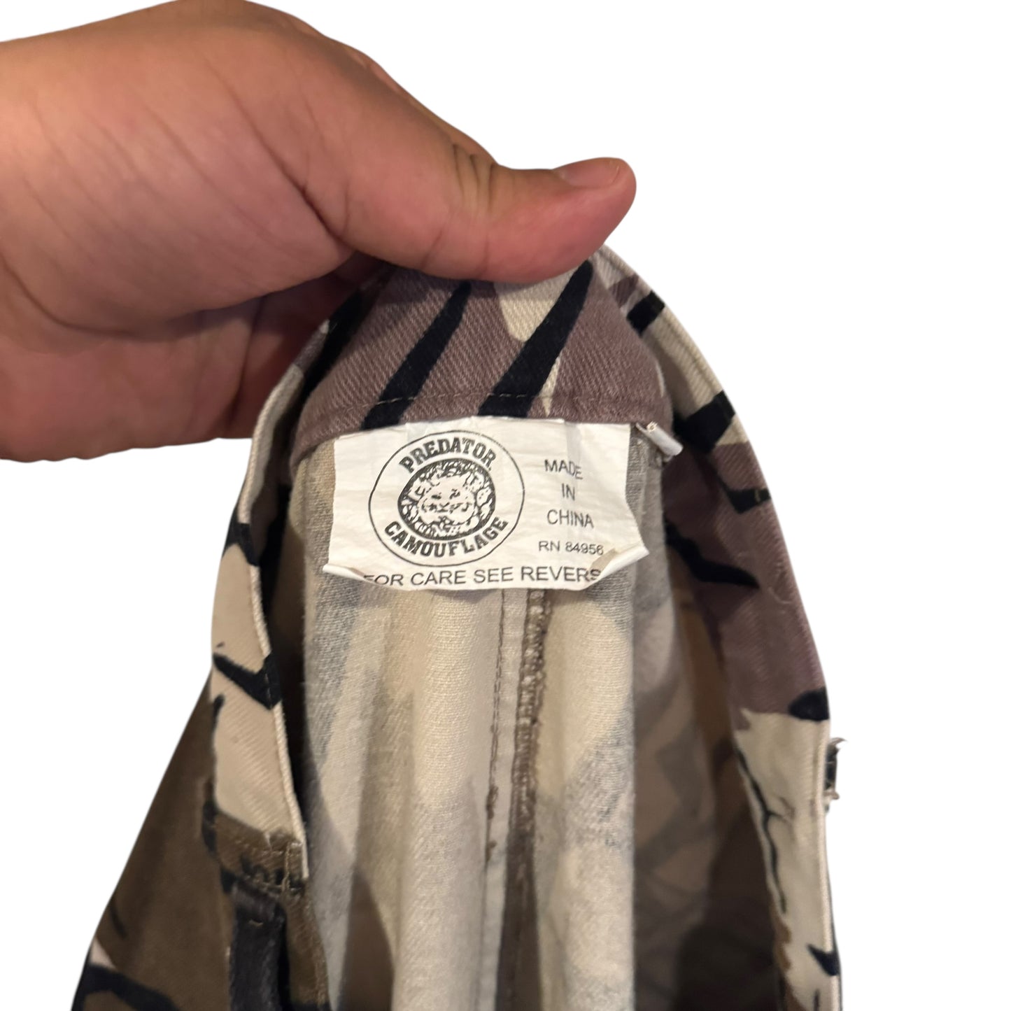 Predator Camouflage Pants 90s (44 x 33)