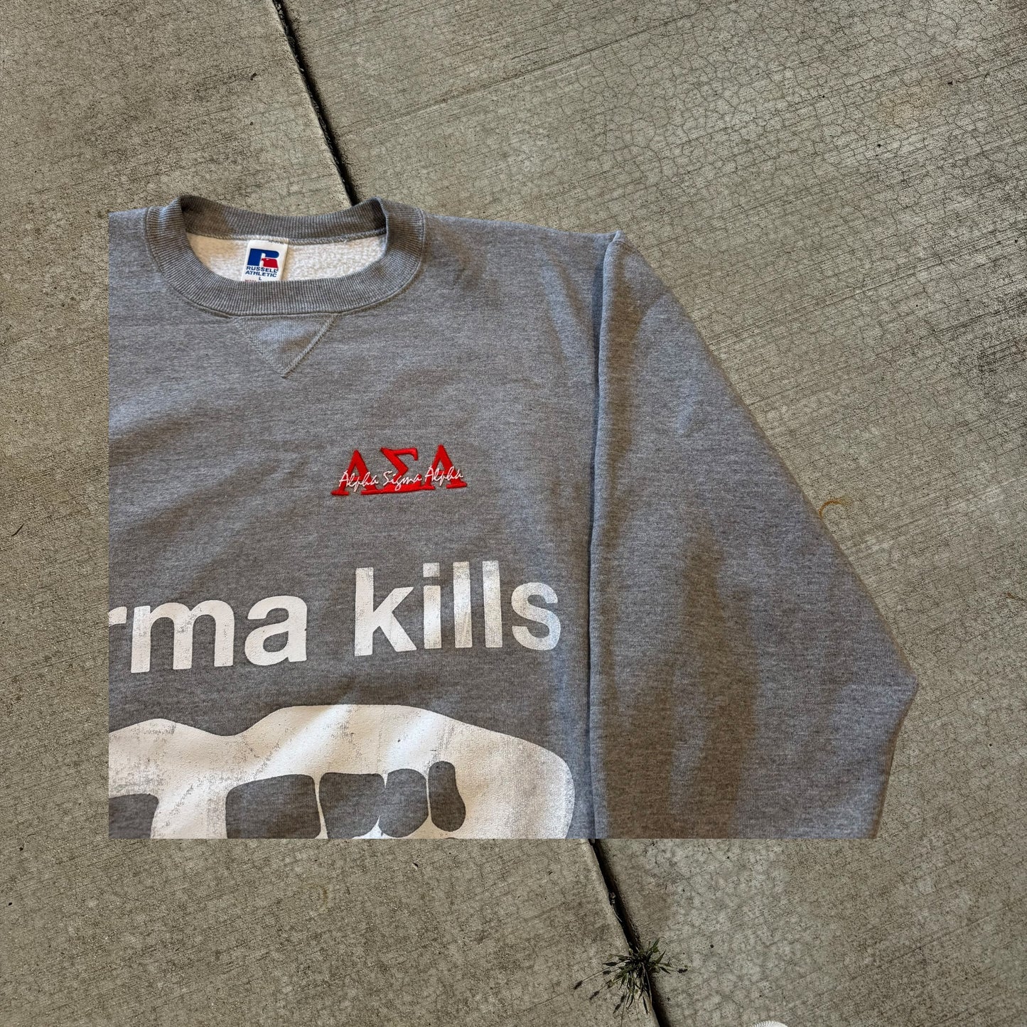 Karma Kills… AND I HAVE A GUN 1/1 Crewneck (Large)