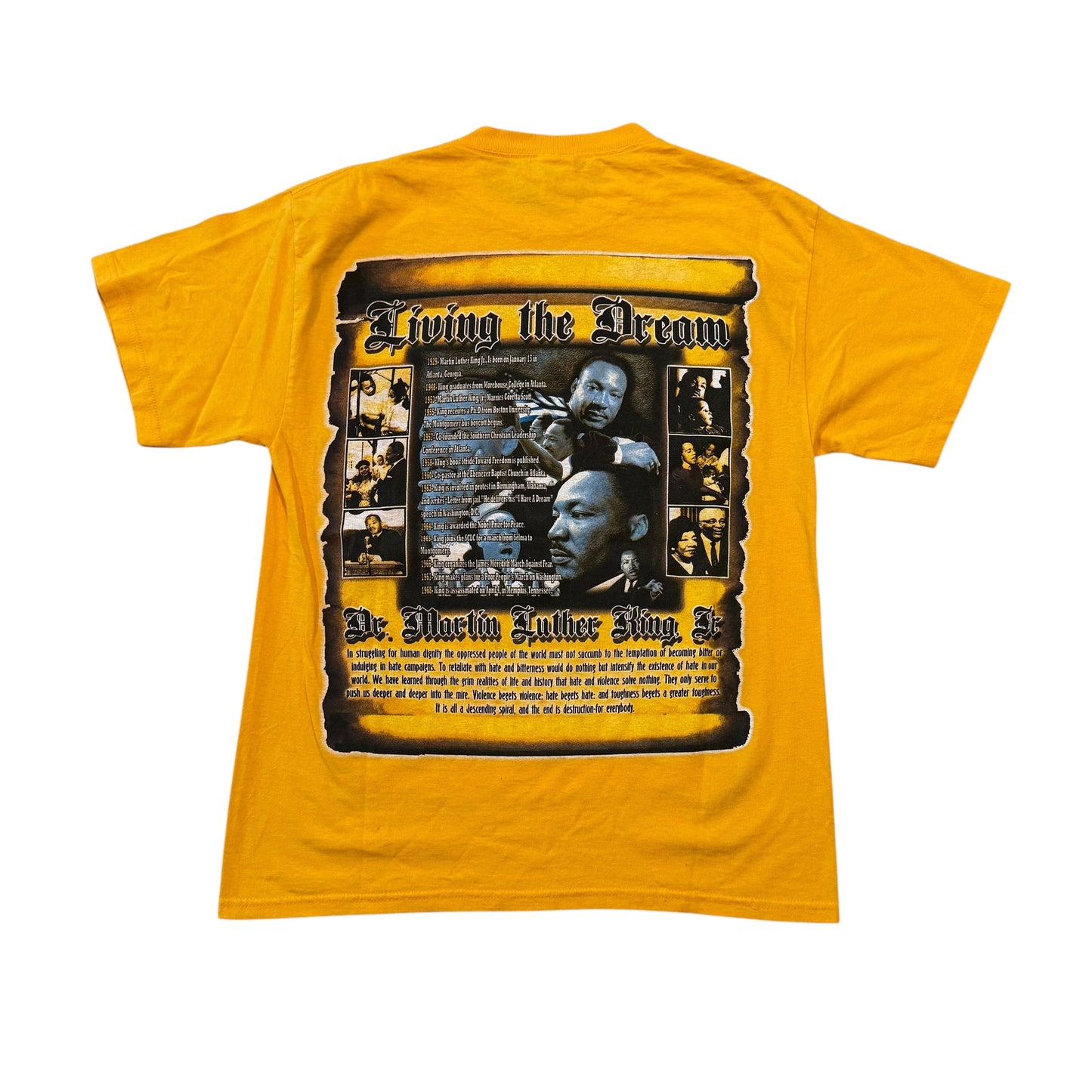 Peace For All Dr. MLK Jr T-Shirt 2000s (Medium)