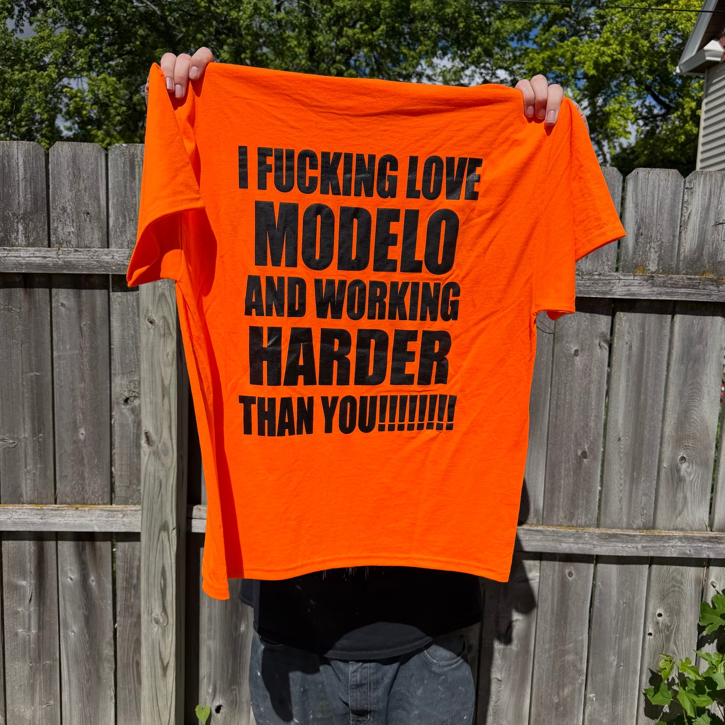 SPIRITUALLY MEXICAN T-Shirt Neon Orange