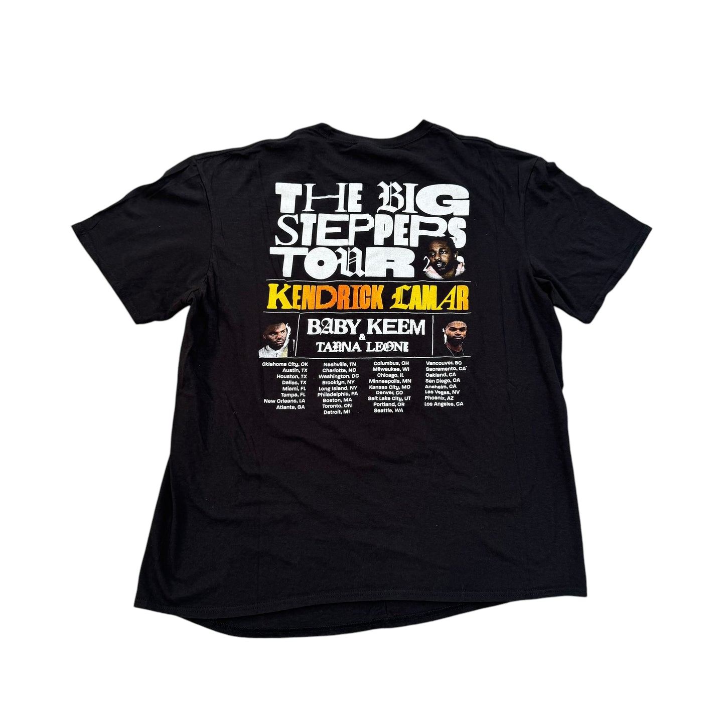 Kendrick Lamar The Big Steppers Tour T-Shirt (XL) PERSONALS COLLECTION