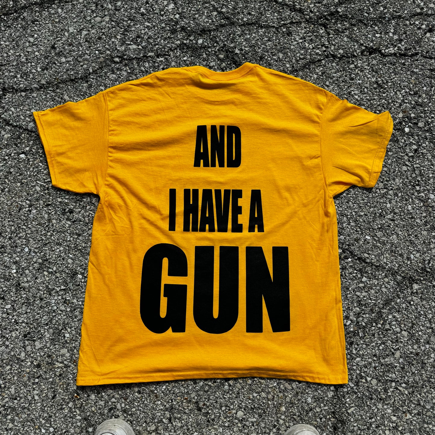 Four Loko Friday Gold Yellow T-Shirt